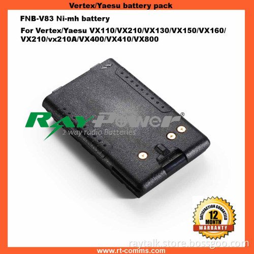 Two Way Radio Vertex Yaesu Battery Pack Fnb-V57 Fnb-83 for Vertex Yaesu Vx110/Vx210/Vx130/Vx150/Vx160/Vx210/Vx210A/Vx400/Vx410/Vx800